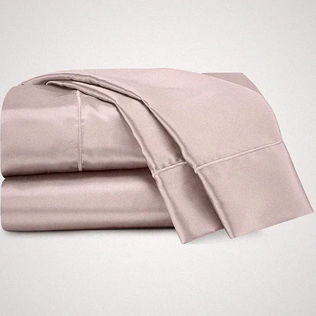 Satin Faux Silk Queen Sheet Set Smooth Soft Breathable Fade Resistant Bedroom